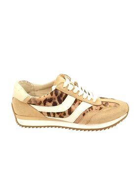 NEW Dolce Vita Esha Sneaker Leopard Casual Comfort Contemporary 90s 80s Womens 8